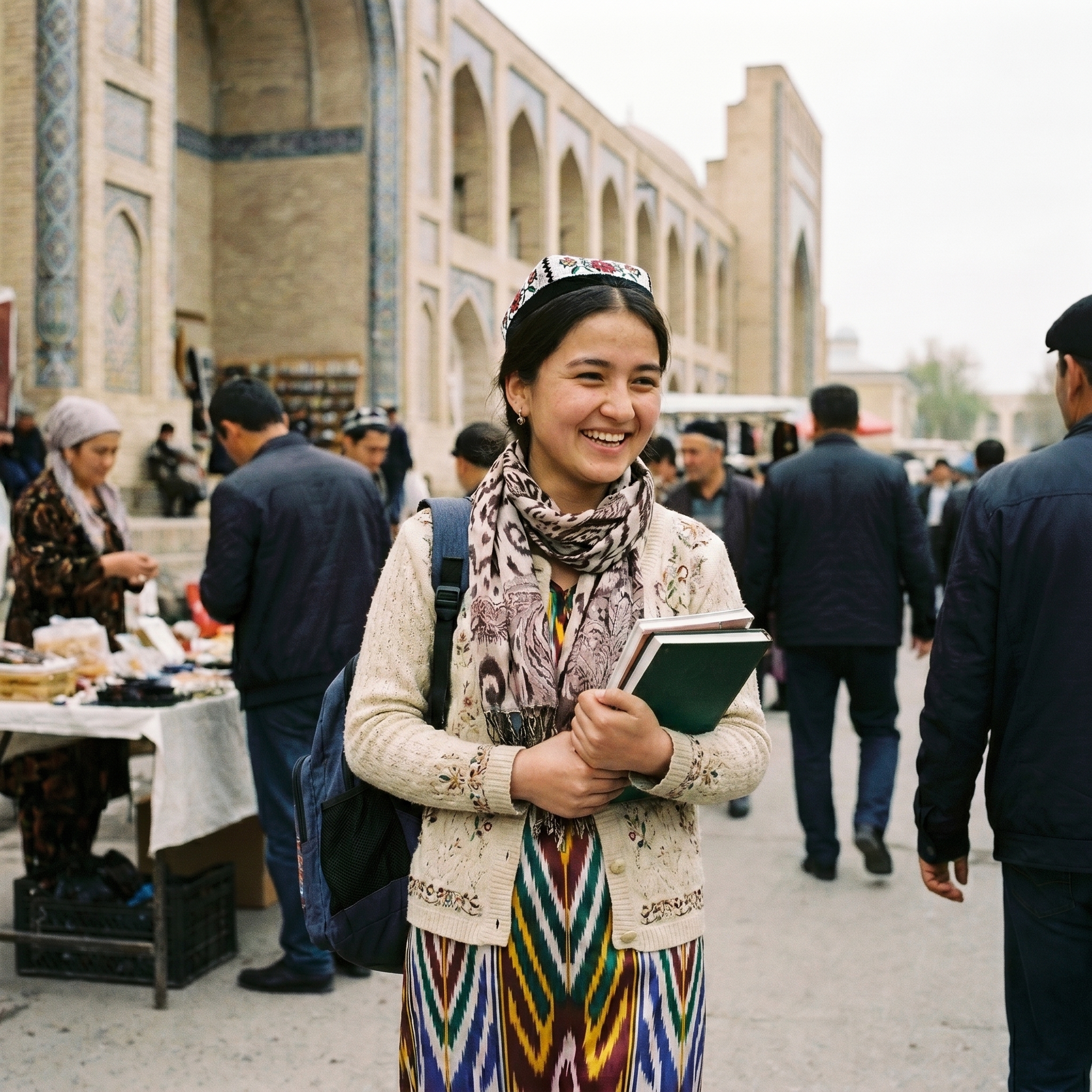 Uzbek student